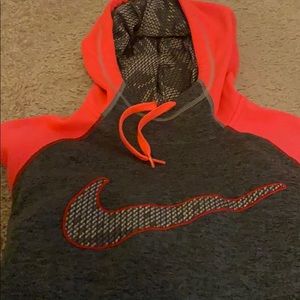 Nike hoodie.